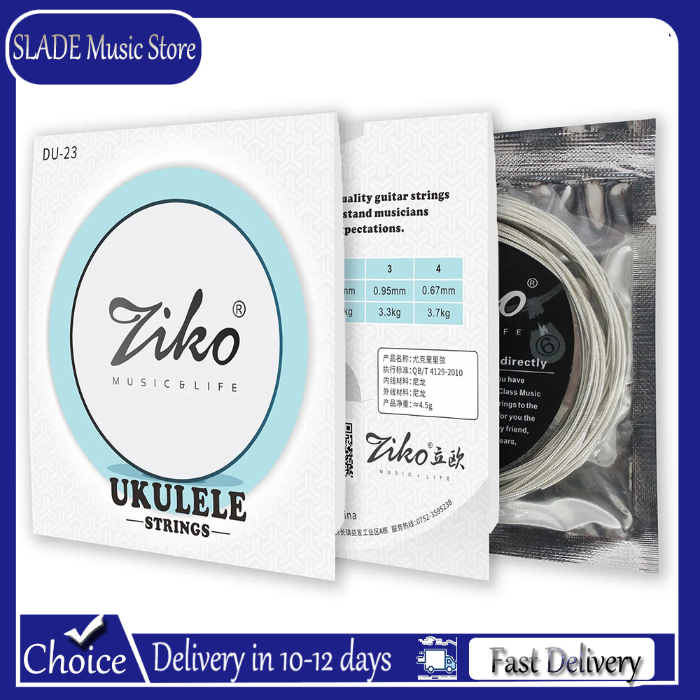 Musical Instrument Strings - ZIKO Ukulele-Saiten Sopran Konzert Tenor Allgemeine