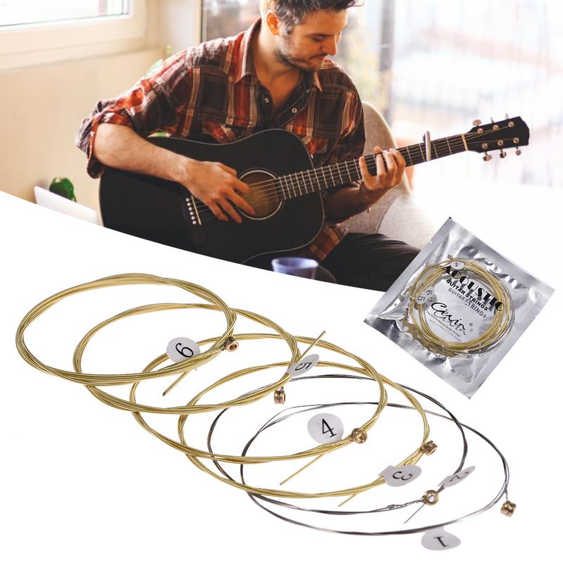 Musical Instrument Strings - 6Pcs Hochwertige Akustische Gitarre Saiten Ersatz
