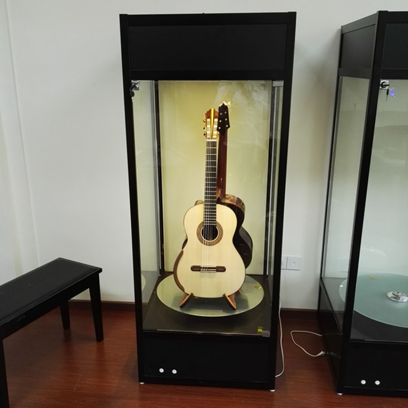 Musical Instrument Glass - Gitarren-Glasvitrine Klavierladen Guzheng-Vitrine Musikinstrument-Vitrine