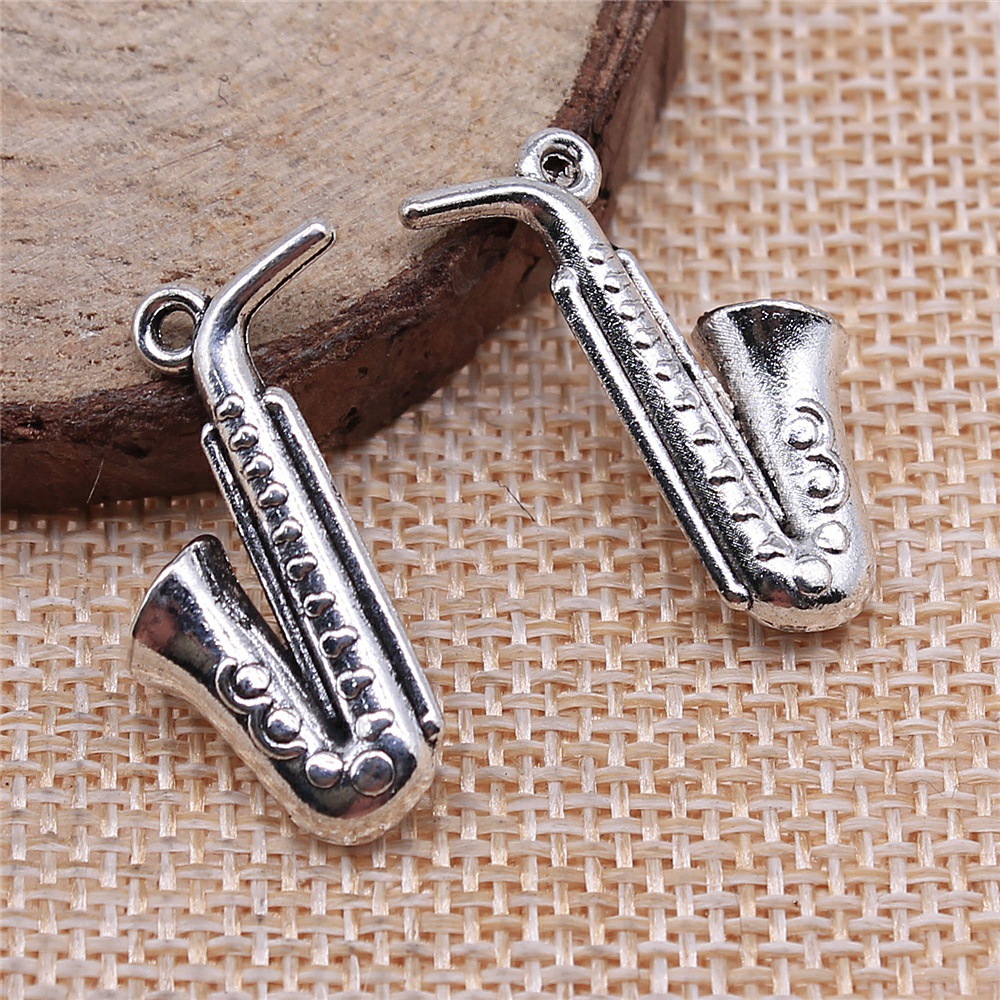 Musical Instrument Saxophone - 20 Stück 26 x 21 mm