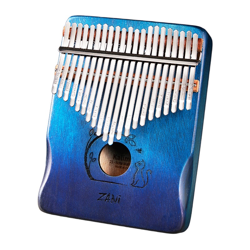 Musical Instrument Of Keyboard - 17 21 Tasten Kalimba Daumenklavier Massivholz