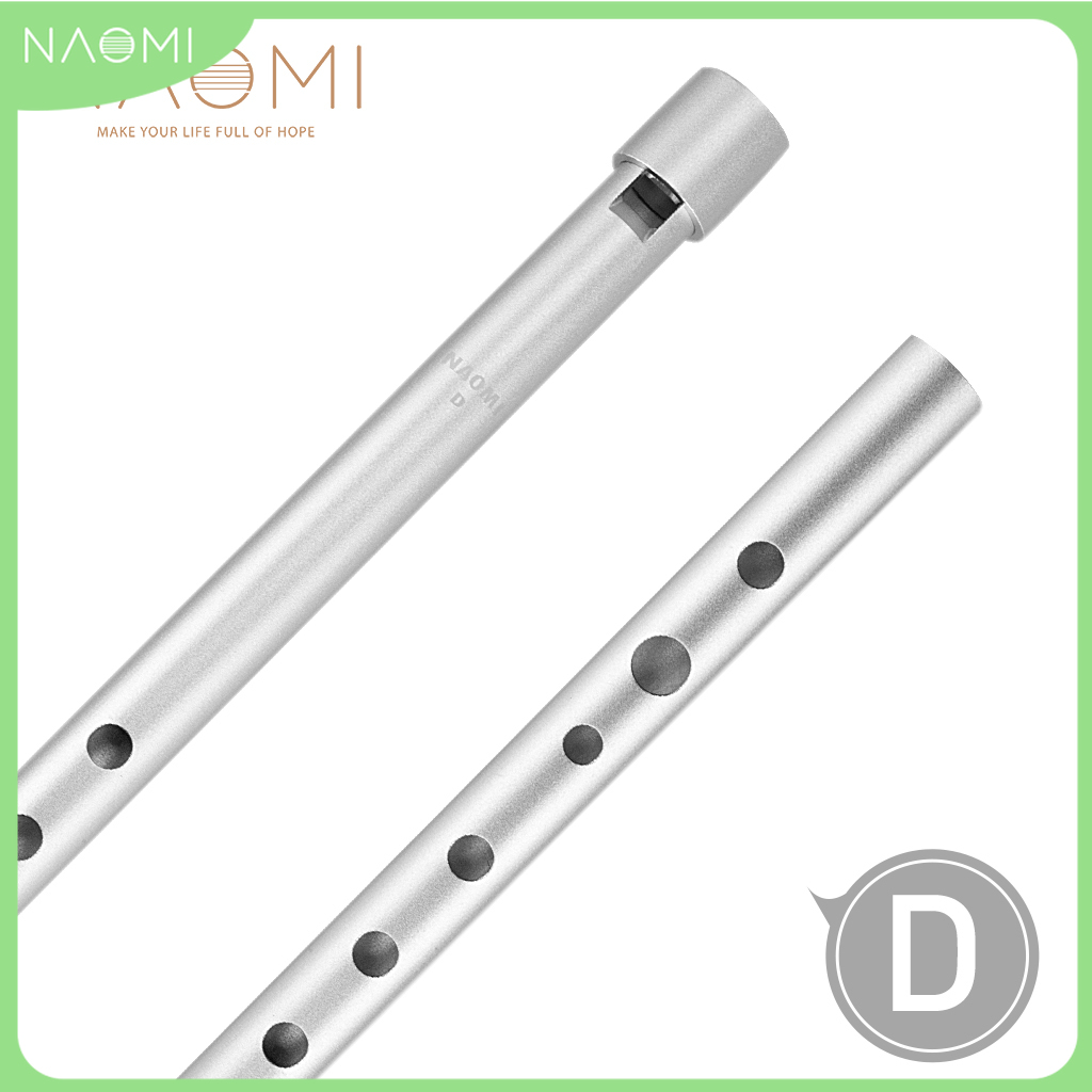 Penny Whistle D - NAOMI Hohe D Aluminium Legierung Penny