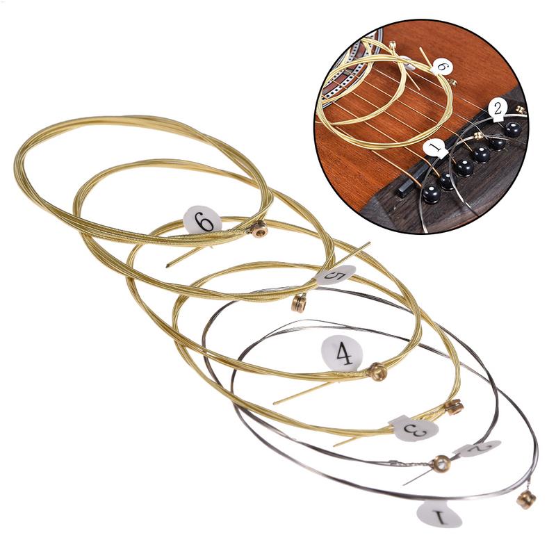 Musical Instrument Strings - Heißer verkauf 6 teile/satz Akustische Gitarre