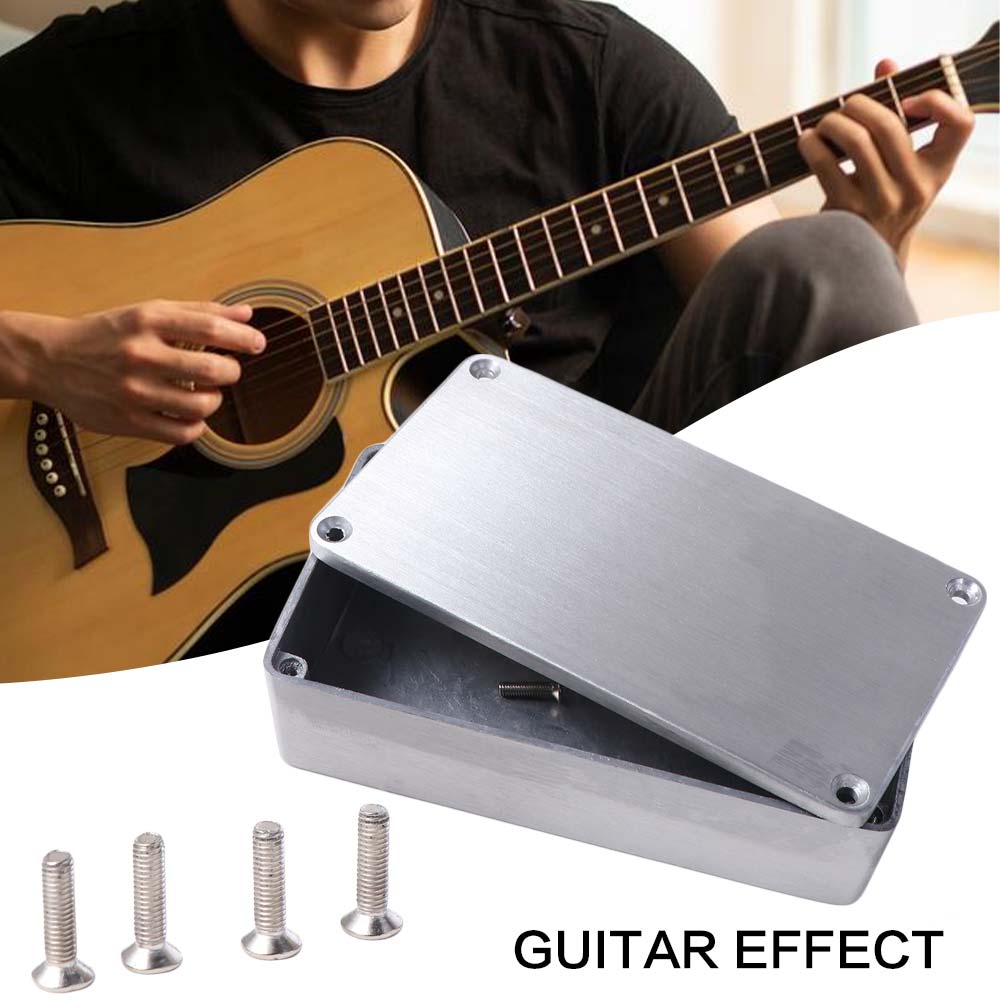 Musical Instrument No Touch - 1590B Effektpedal-Gehäuse aus Aluminium mit Schrauben,