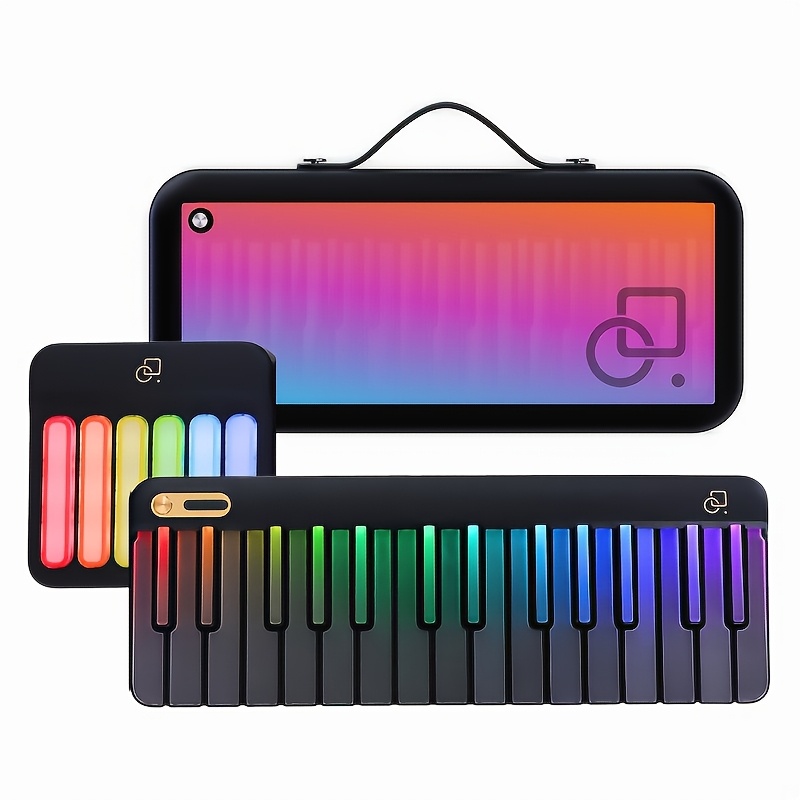 Musical Instrument No Touch - Stilvolles LED-beleuchtetes PopuPiano Smart Digitalpiano: Abnehmbares,