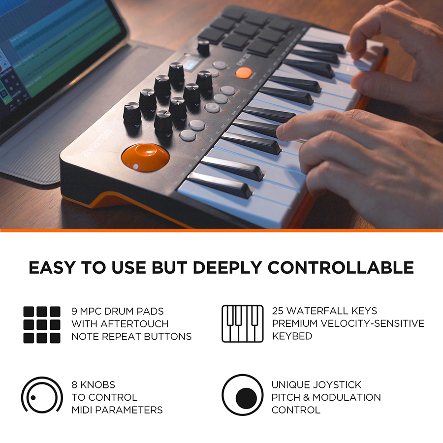 MIDI-Keyboard-Controller mit 2 – Musical Instrument Keyboard Bewertung und Preis