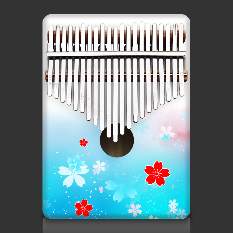 Bunte 21 Schlüssel Kalimba Kin – Musical Instrument Of Keyboard Bewertung und Preis