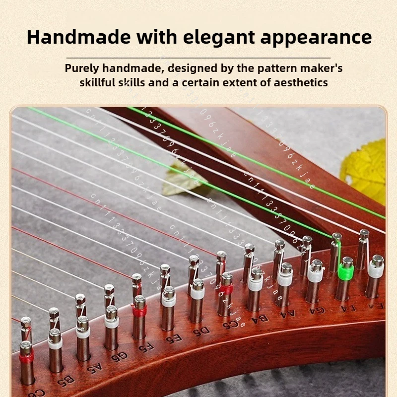Handgefertigte 15-Ton-Harfe fü – Musical Instrument Strings Bewertung und Preis