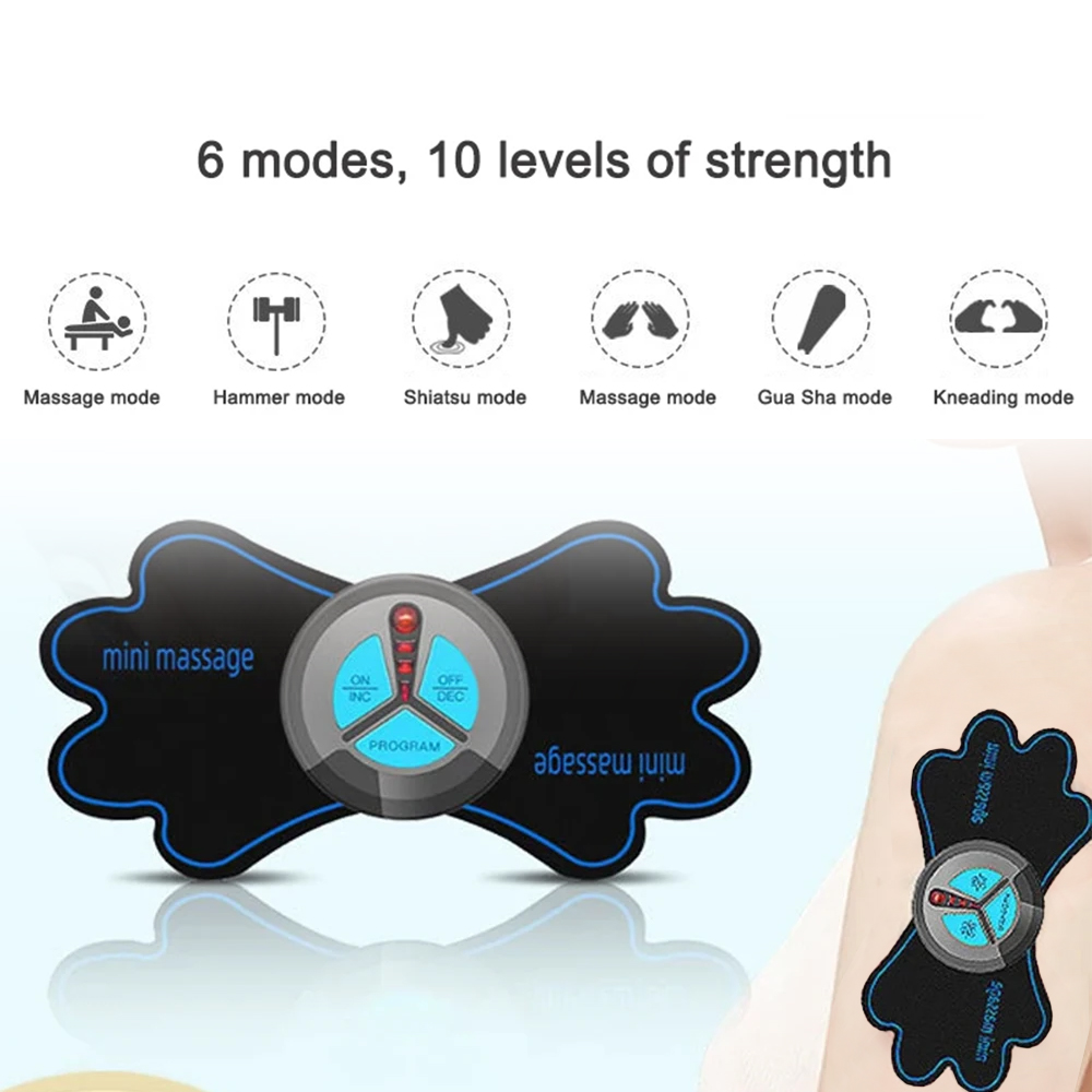 Mikrostrom-Puls-Körper massage – Vibraslap Percussion Bewertung und Preis