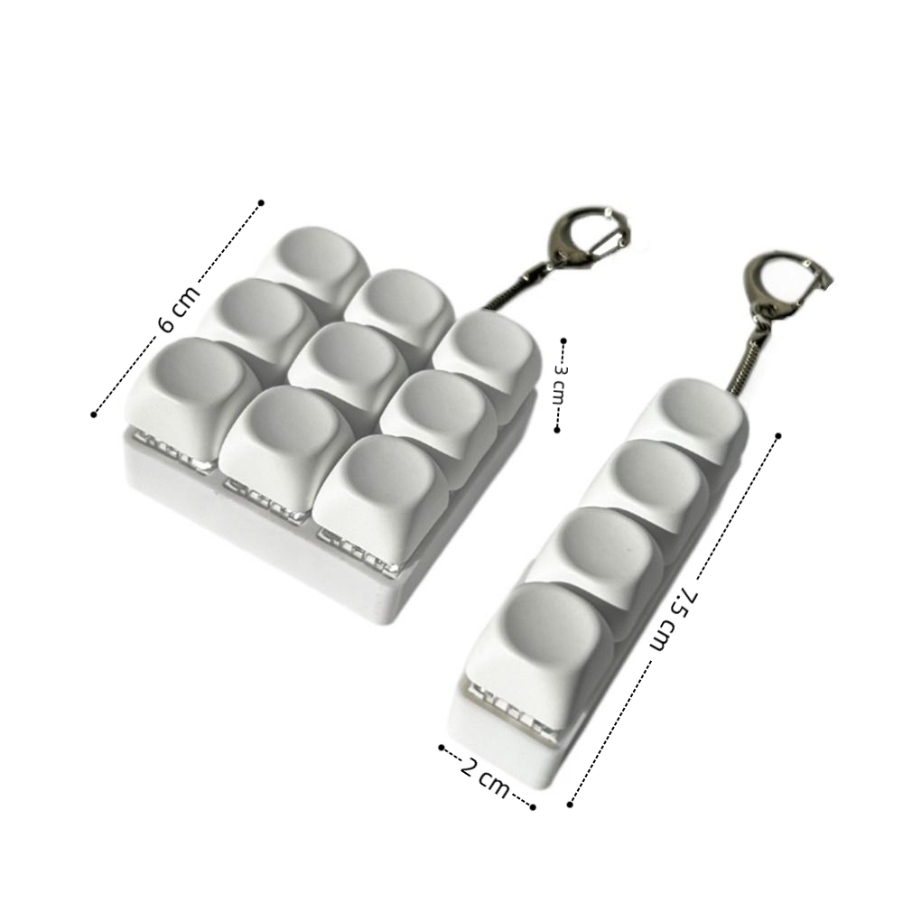 Neuer Fidget-Schlüsselanhänger – Musical Instrument Keyboard Bewertung und Preis