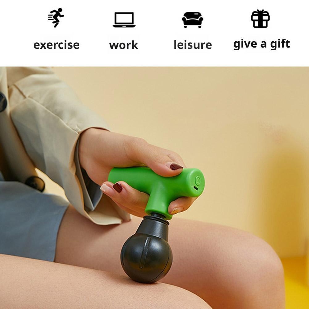 Tragbare Mini-Massagepistole,  – Vibraslap Percussion Bewertung und Preis