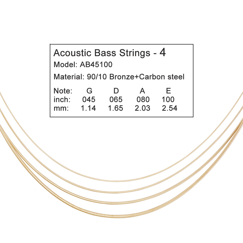 4 saiten Akustische Bass ANTI- – Musical Instrument Strings Bewertung und Preis