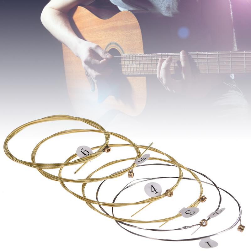 6Pcs Hochwertige Akustische Gi – Musical Instrument Strings Bewertung und Preis