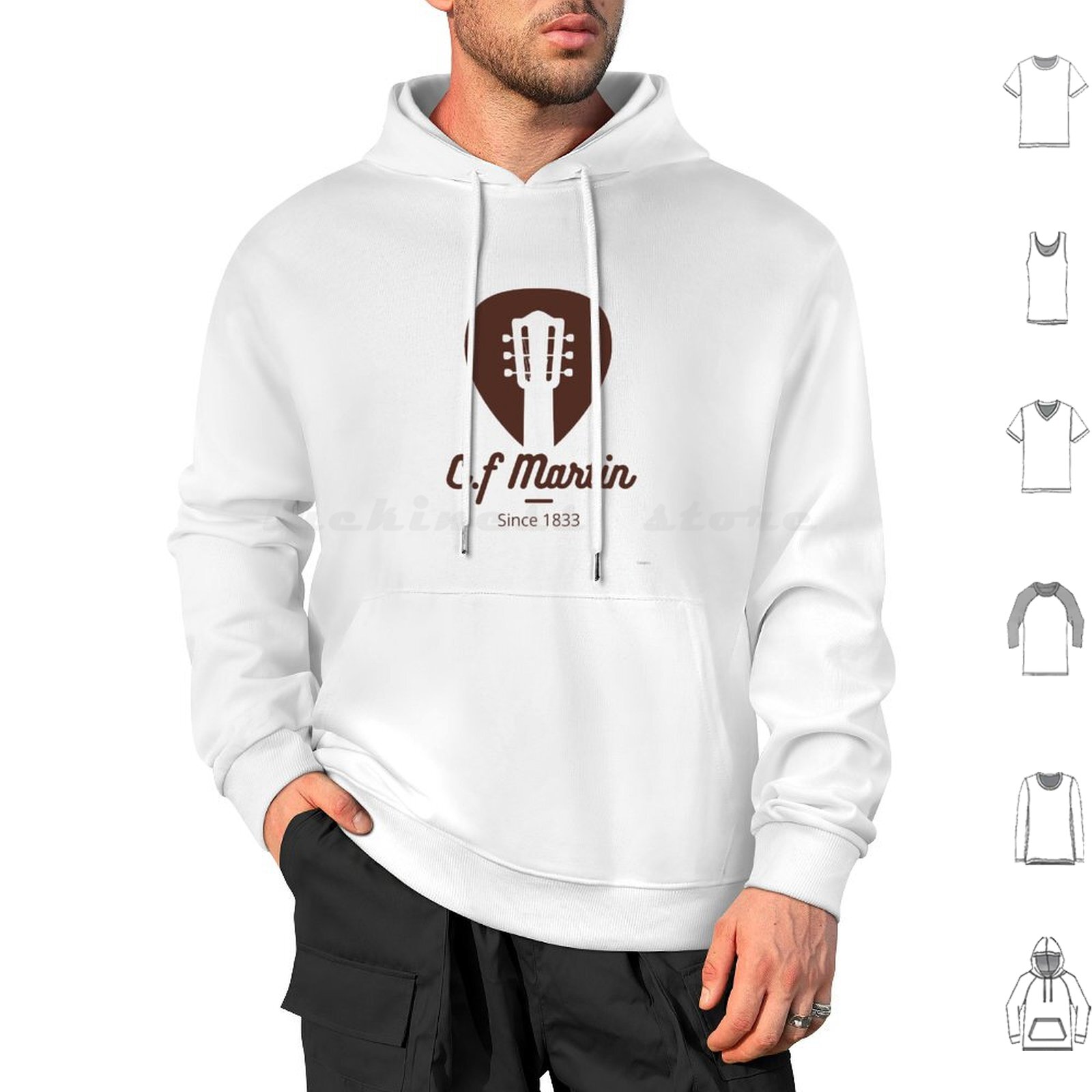 Gitarren 1833 Hoodies Langarm  – Musical Instrument Companies Bewertung und Preis