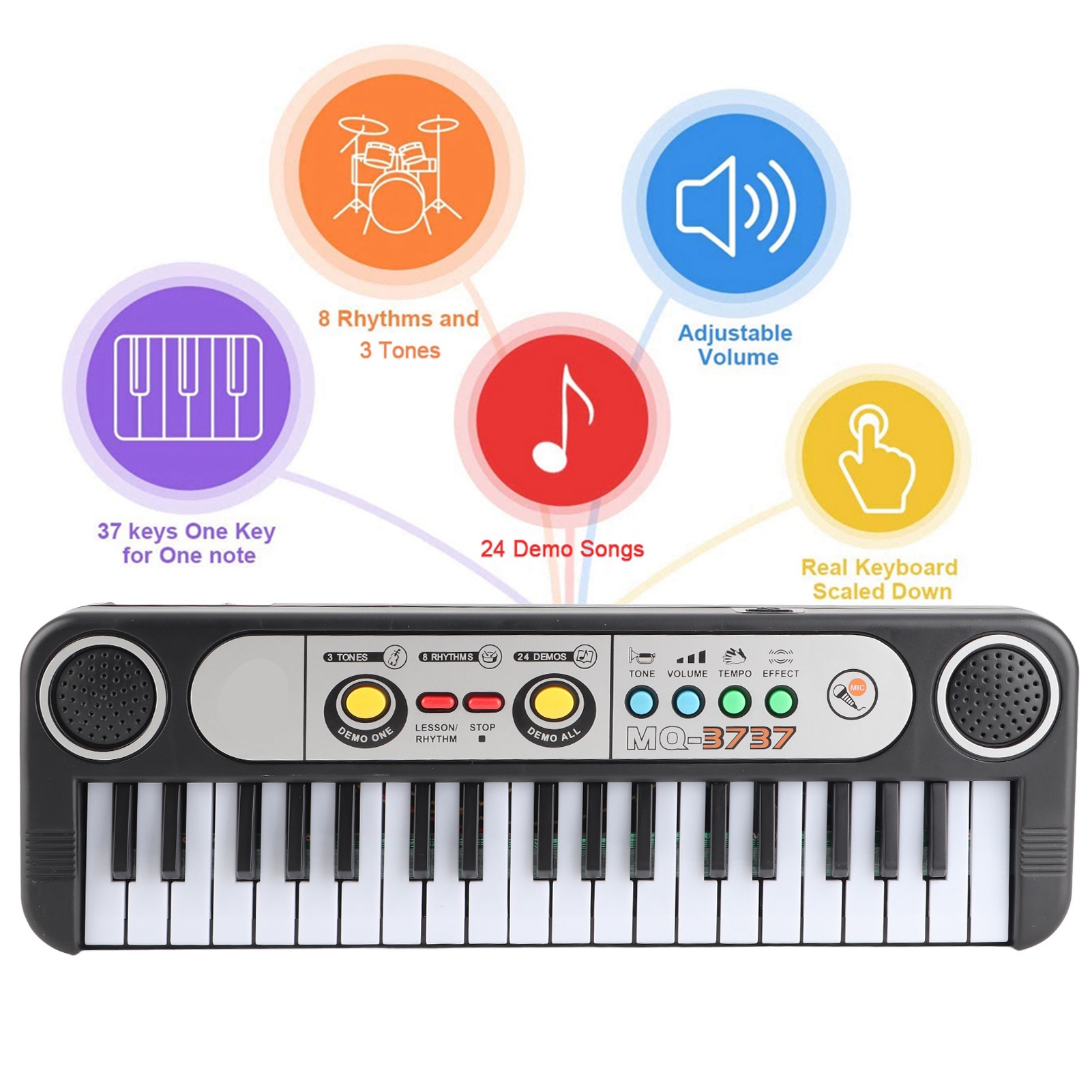 37-Tasten Elektrisches Digital – Musical Instrument Of Keyboard Bewertung und Preis
