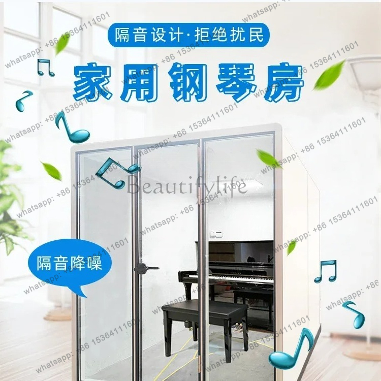 Schallschutzraum für Klavier,  – Musical Instrument Glass Bewertung und Preis