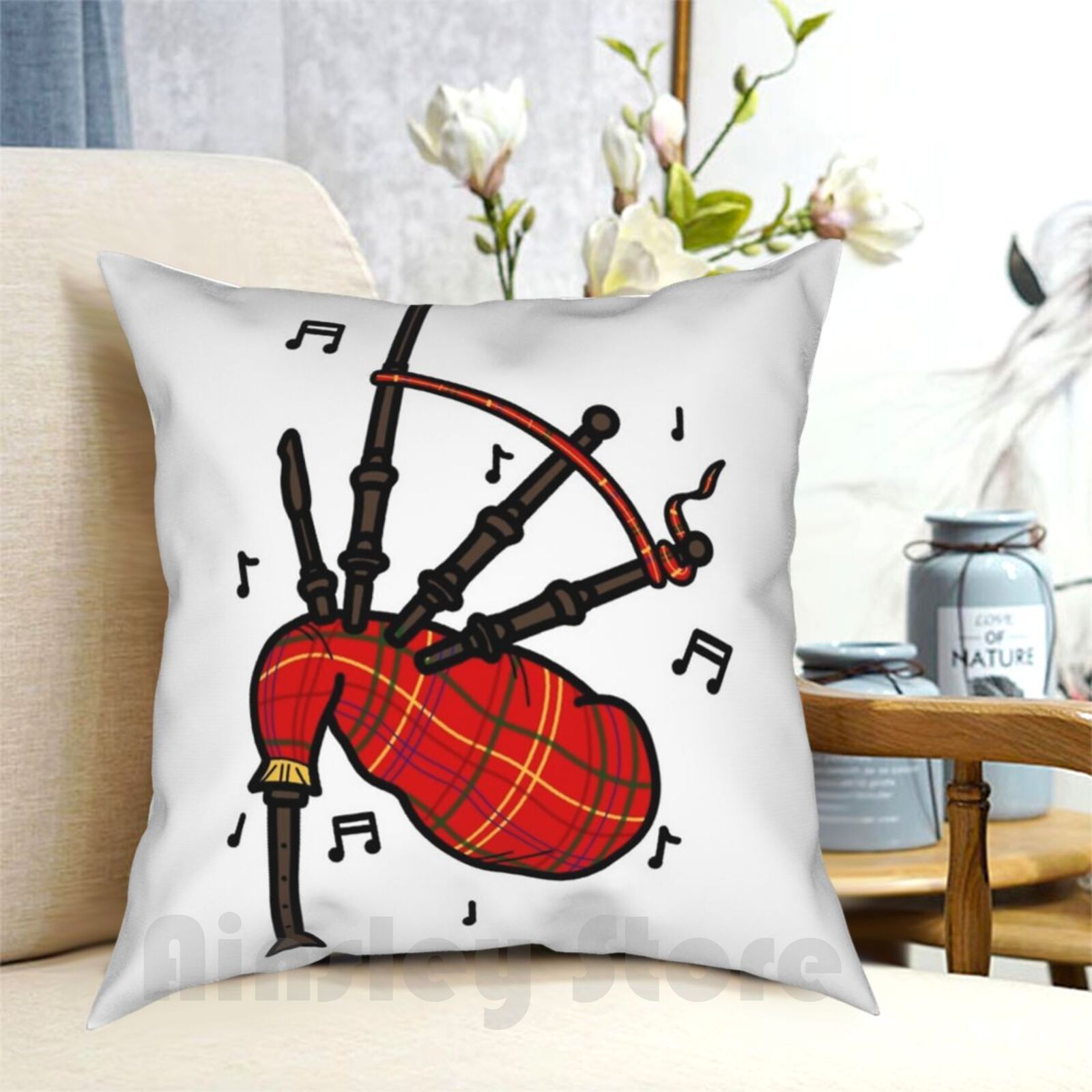 Dudelsäcke, Kissenbezug, bedru – Musical Instrument In Scotland Bewertung und Preis