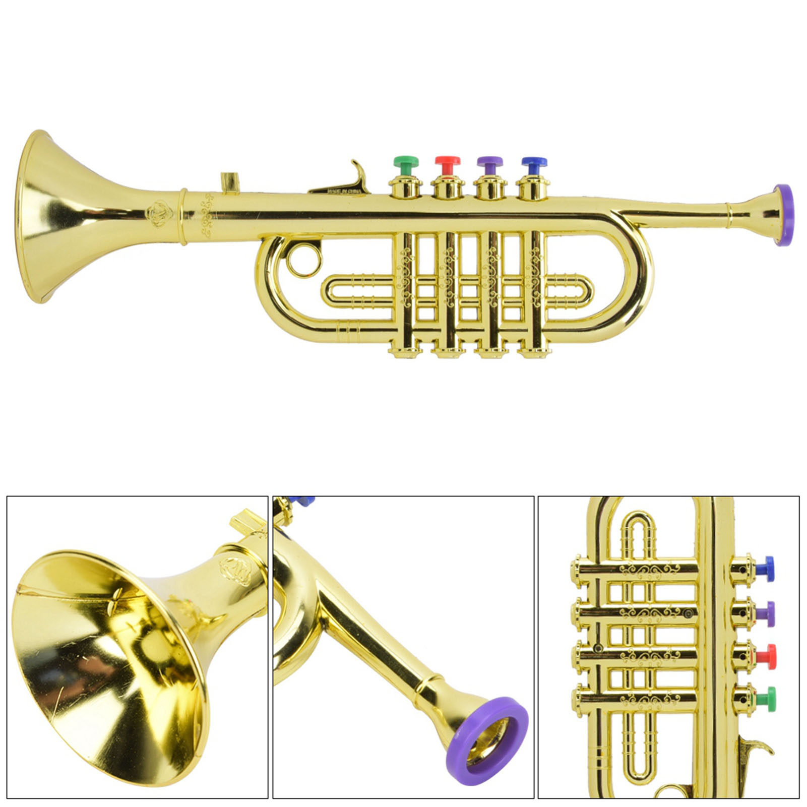 Kind Trompete Goldene Beschich – Musical Instrument Drawing Bewertung und Preis