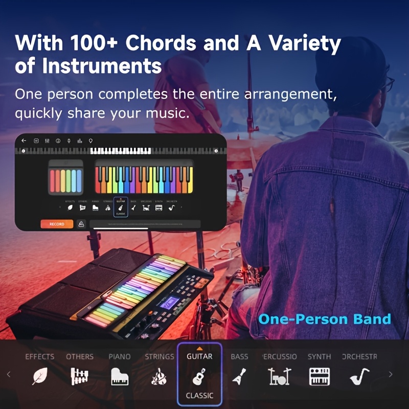 Stilvolles LED-beleuchtetes Po – Musical Instrument No Touch Bewertung und Preis